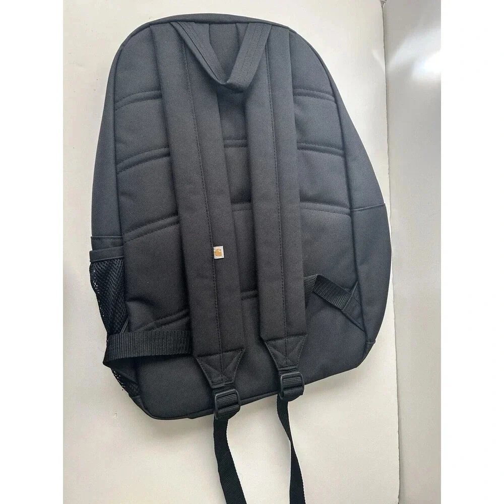 NWT Carhartt Black Canvas Backpack CB0411 Rain Defender